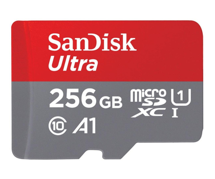 Karta pamięci Sandisk 256GB microSDXC Ultra 150MB/s A1 C10 UHS-I U1